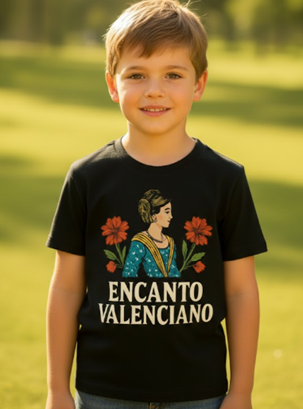 Camiseta Fallas Negra 